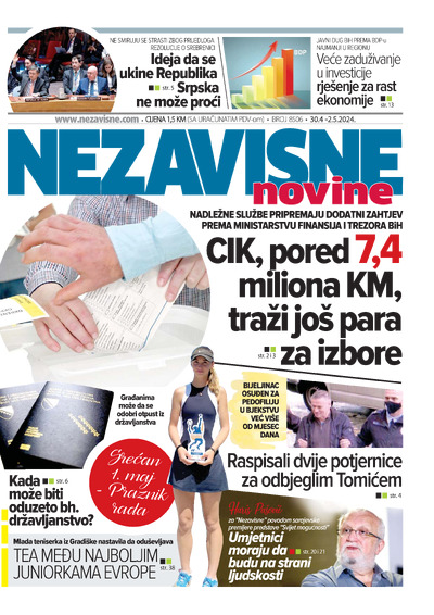 Oglasi izdanje novosti stampano Dnevne novine,Vesti,